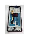 Pantalla lcd para Motorola Moto G86 mas tactil negro con marco rojo 5D68C30477 Service Pack
