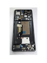 Pantalla lcd para Motorola Edge 50 5G mas tactil negro con marco gris 5D68C24914 Service Pack
