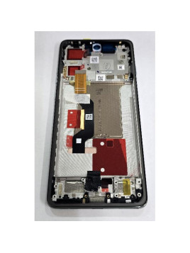 Pantalla lcd para Motorola Edge 60 Pro mas tactil negro con marco verde oscuro 5D68C30045 Service Pack