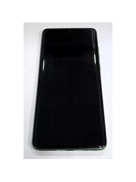 Pantalla lcd para Motorola Edge 60 mas tactil negro con marco verde 5D68C29944 Service Pack