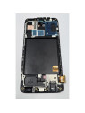 Pantalla lcd para Samsung Galaxy A40 A405F mas tactil negro con marco negro ensamblado GH82-19672A Service Pack