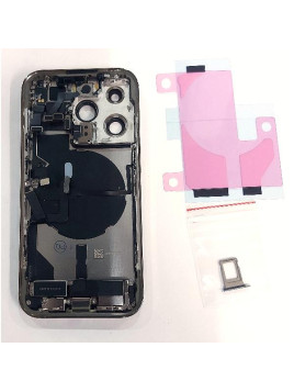 Tapa trasera o tapa bateria dorada para iPhone 14 Pro A2889 mas marco central y componentes Remanufacturada Grado A