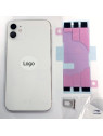 Tapa trasera o tapa bateria blanca para iPhone 11 A2111 mas marco central y componentes Remanufacturada Grado A