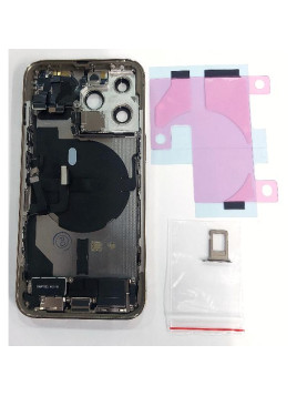 Tapa trasera o tapa bateria dorada para iPhone 13 Pro A2636 mas marco central y componentes Remanufacturada Grado A