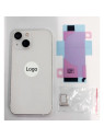 Tapa trasera o tapa bateria blanca para iPhone 13 mini mas marco central y componentes Remanufacturada Grado A