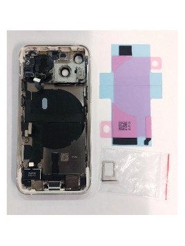 Tapa trasera o tapa bateria blanca para iPhone 13 mini mas marco central y componentes Remanufacturada Grado A