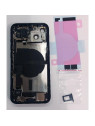 Tapa trasera o tapa bateria medianoche para iPhone 13 A2482 con marco central y componentes remanufacturada Grado A