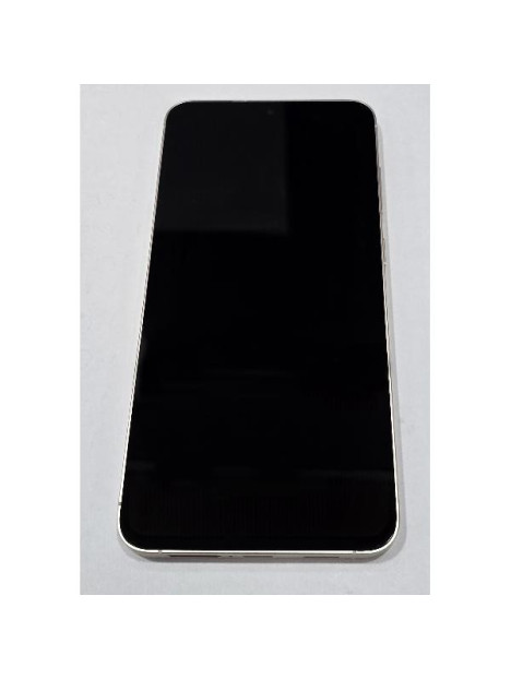 Pantalla lcd para Samsung Galaxy S25 Plus 5G S936 mas tactil negro con marco dorado calidad Oled