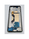 Pantalla lcd para Motorola Edge 60 5G mas tactil negro con marco verde calidad premium