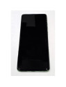 Pantalla lcd para Motorola Edge 60 5G mas tactil negro con marco verde calidad premium