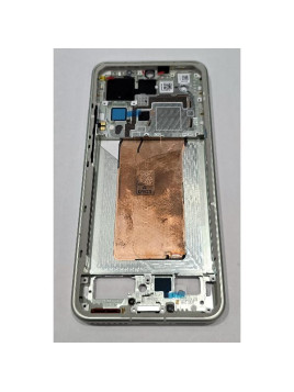 Carcasa o marco central verde para Xiaomi 15 5G