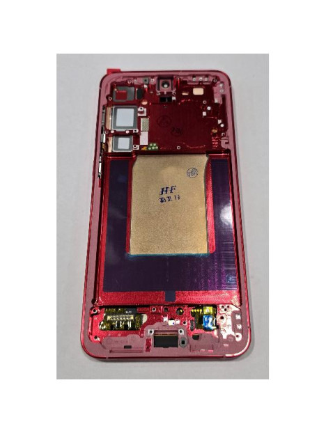Pantalla lcd para Samsung Galaxy S25 Plus 5G S936 mas tactil negro con marco rojo calidad Oled