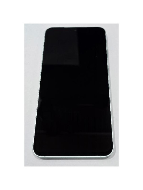 Pantalla lcd para Samsung Galaxy S25 Plus 5G S936 mas tactil negro con marco verde calidad Oled