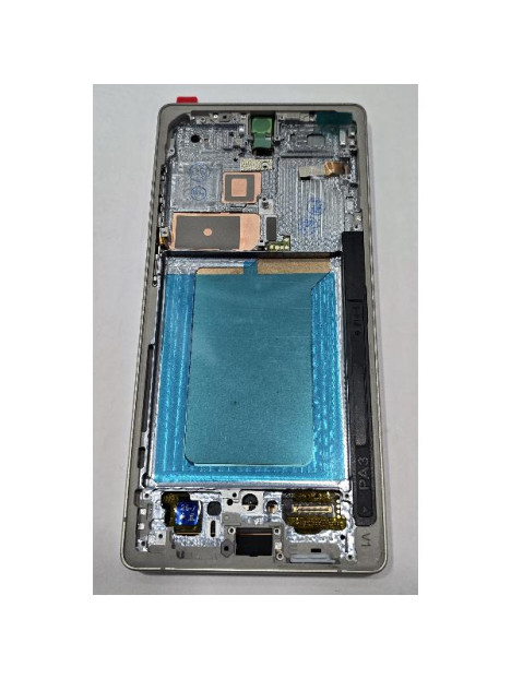 Pantalla lcd para Samsung Galaxy S25 Ultra 5G S938 mas tactil negro con marco gris calidad Oled