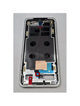 Carcasa o marco central plata para Xiaomi 15 5G