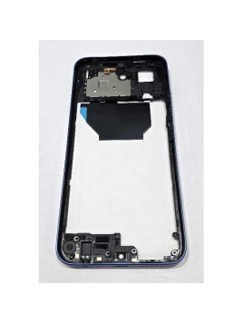 Carcasa o marco central azul para Xiaomi Poco C85