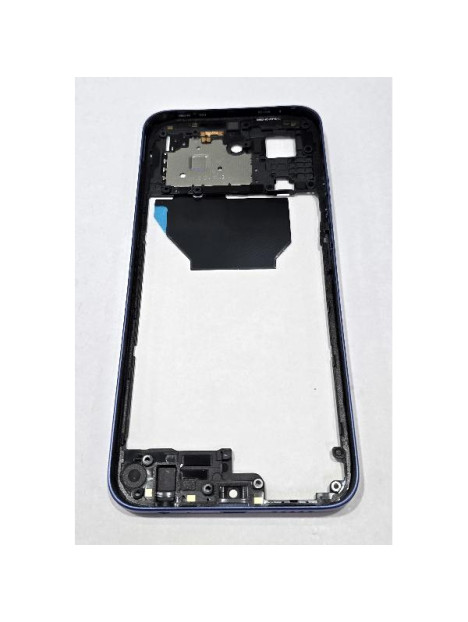 Carcasa o marco central azul para Xiaomi Poco C85