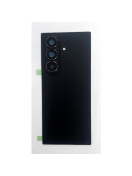 Tapa trasera o tapa bateria negra para Samsung Galaxy Z Fold 7 F966 con cubierta de camara