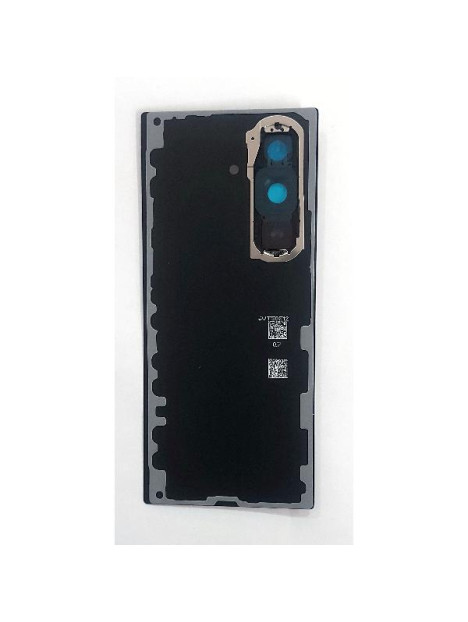 Tapa trasera o tapa bateria negra para Samsung Galaxy Z Fold 7 F966 con cubierta de camara