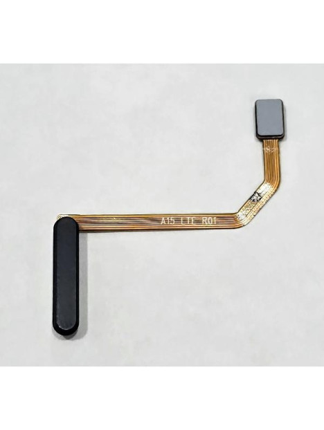 Flex sensor de huella negro para Samsung Galaxy A15 4G A155F GH96-16628A Service Pack