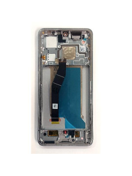 Pantalla lcd para Xiaomi 14T Pro mas tactil negro con marco gris calidad premium