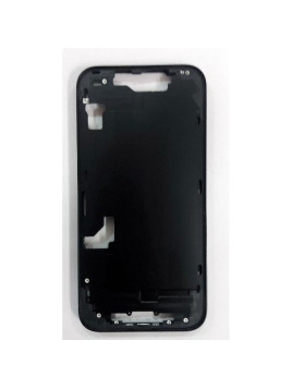 Carcasa o marco central negro para iPhone 16E A3410 con botones laterales