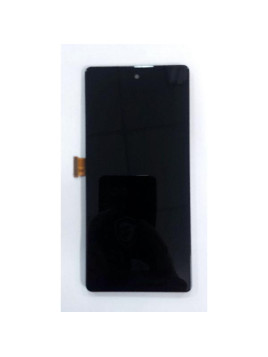 Pantalla lcd para Google Pixel 6A mas tactil negro con marco negro calidad Incell