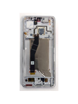 Pantalla lcd para Xiaomi 14T Pro mas tactil negro con marco plata calidad premium