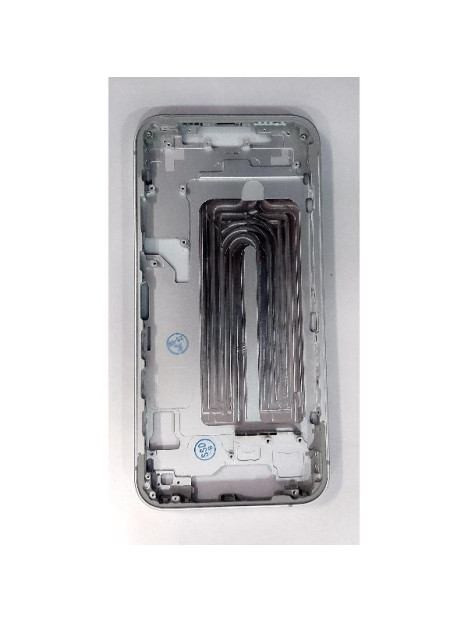 Carcasa o marco central blanco para iPhone 16E A3410 mas botones laterales