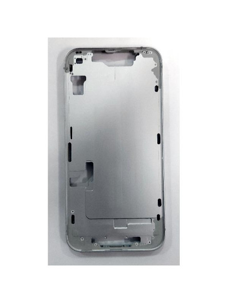 Carcasa o marco central blanco para iPhone 16E A3410 mas botones laterales