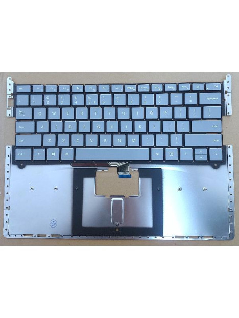 Teclado gris para Microsoft Surace Laptop 1 Microsoft Surface Laptop 2 calidad premium