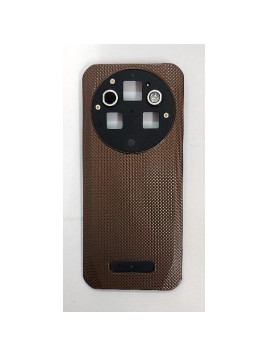 Tapa trasera o tapa bateria marron para Oukitel WP35 5G