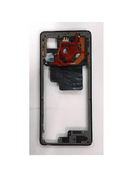 Carcasa o marco central morado para Tecno Pova 6 Pro 5G