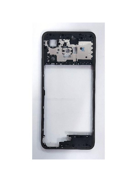 Carcasa o marco central negro para Realme Note 60 4G