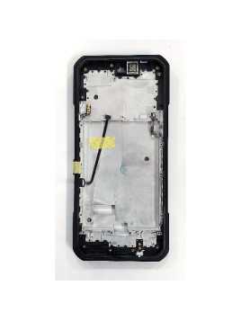 Carcasa o marco central negro para modelo dorado para Oukitel WP39 Pro 5G