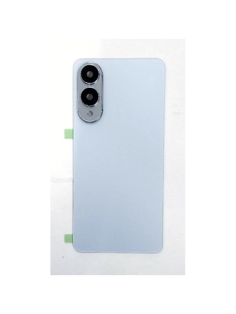Tapa trasera o tapa bateria azul para Samsung Galaxy S25 Edge 5G S937B con cubierta de camara
