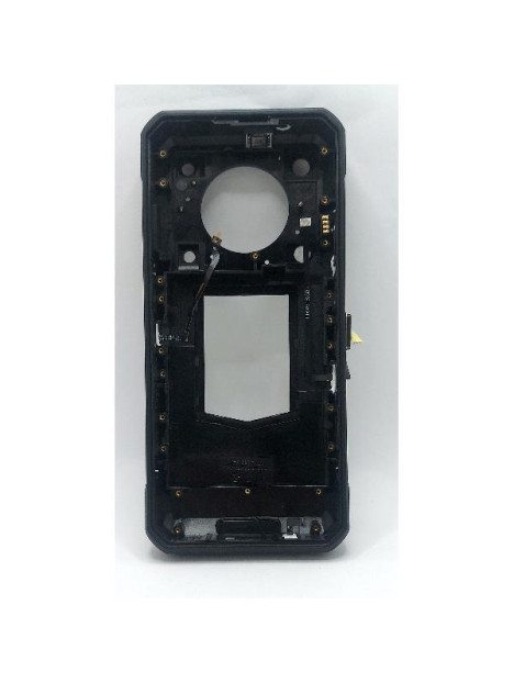 Tapa trasera o tapa bateria para modelo negro para Oukitel WP56 5G