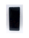 Pantalla lcd para Motorola Edge 60 Fusion 5G mas tactil negro con marco morado calidad premium
