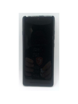 Pantalla lcd para Motorola Edge 60 Pro 5G mas tactil negro con marco verde calidad premium