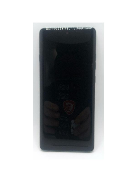 Pantalla lcd para Motorola Edge 60 Pro 5G mas tactil negro con marco verde calidad premium