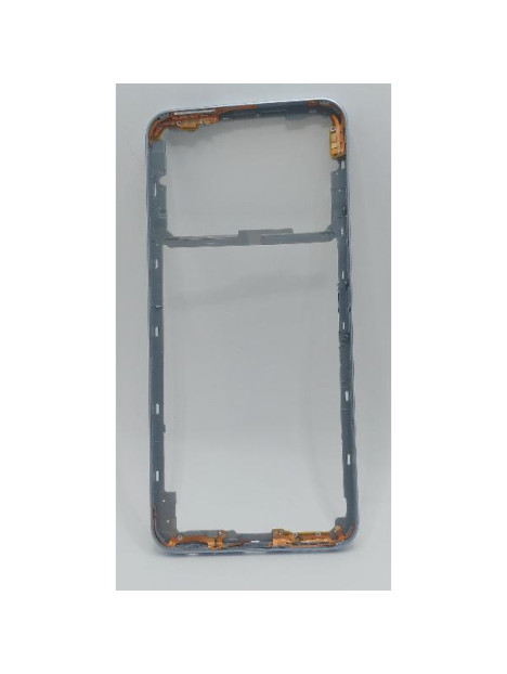 Carcasa o marco central morado para Vivo Y35 2022