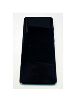 Pantalla lcd para Motorola Edge 60 Fusion 5G mas tactil negro con marco verde calidad premium