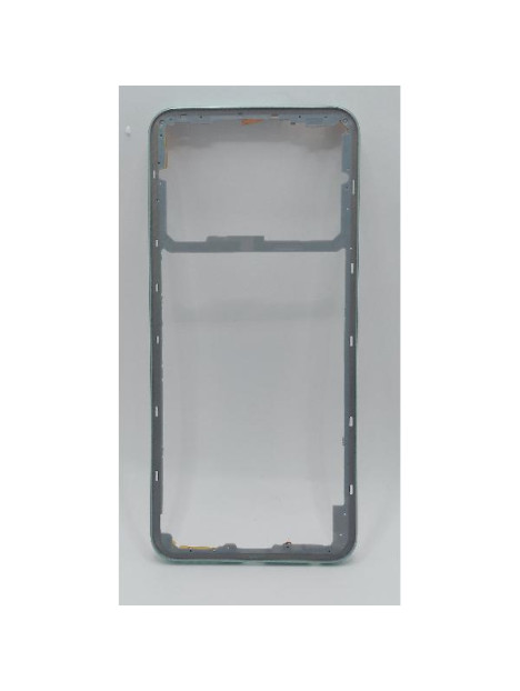 Carcasa o marco central verde para Vivo Y35 2022