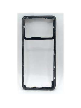 Carcasa o marco central negro para Vivo Y35 2022