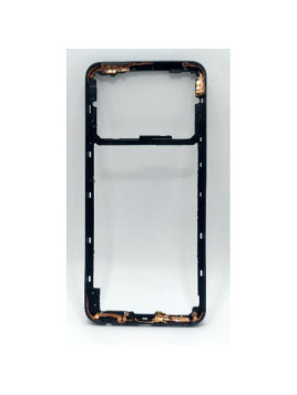 Carcasa o marco central negro para Vivo Y35 2022