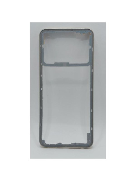 Carcasa o marco central dorado para Vivo Y35 2022