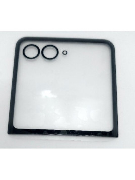 Cristal negro para Motorola Razr 60 Motorola Razr 2025 calidad premium