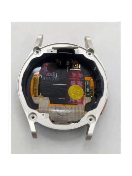 Pantalla lcd para Samsung Galaxy Watch 7 L300 L305 40mm mas tactil negro con marco plata calidad premium