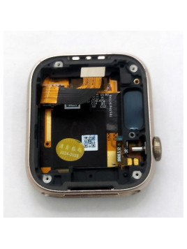 Pantalla lcd para Huawei Honor Watch 5 STL-L19 mas tactil negro con marco dorado calidad premium