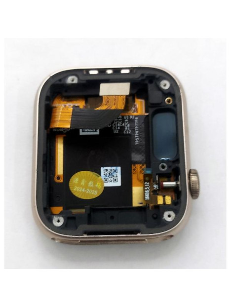 Pantalla lcd para Huawei Honor Watch 5 STL-L19 mas tactil negro con marco dorado calidad premium